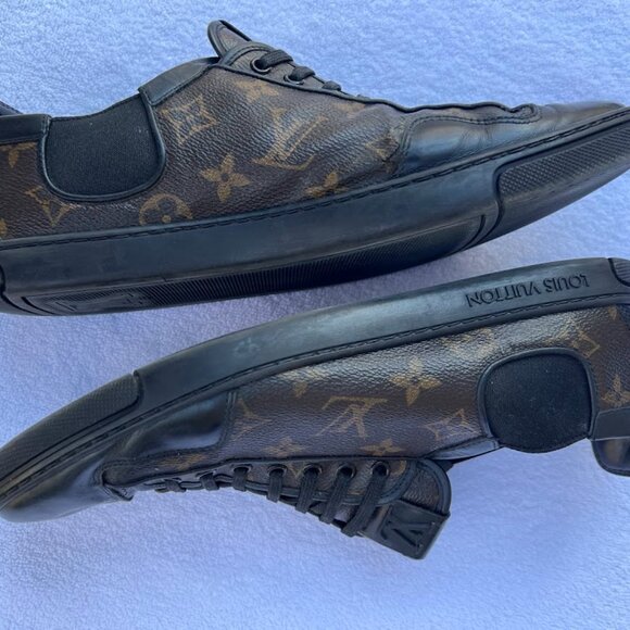 Louis Vuitton Men's Sneakers Match-Up Monogram Multicolor Size 7.5 EU/8.5 US - Picture 4 of 9